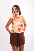 Blusa Cropped - Tropicana