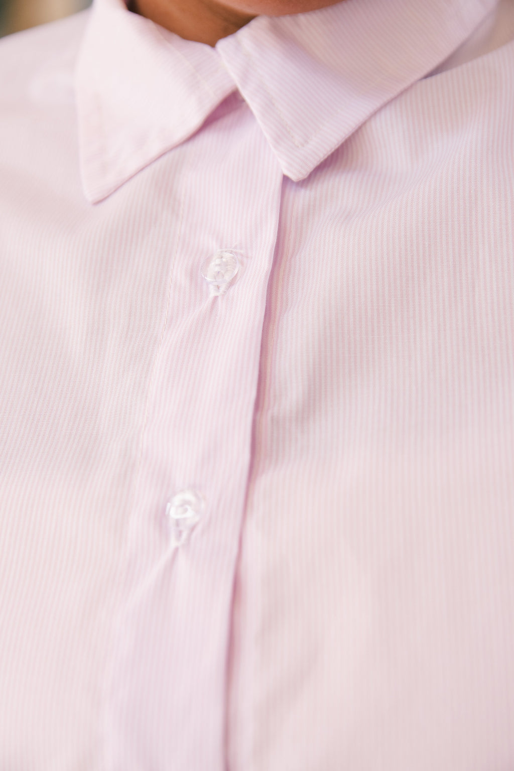 Camisão Listrado - Rosa