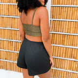 Shortinho Linho - Preto