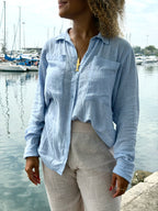 Camisão Levíssimo Brisa - Azul Pastel