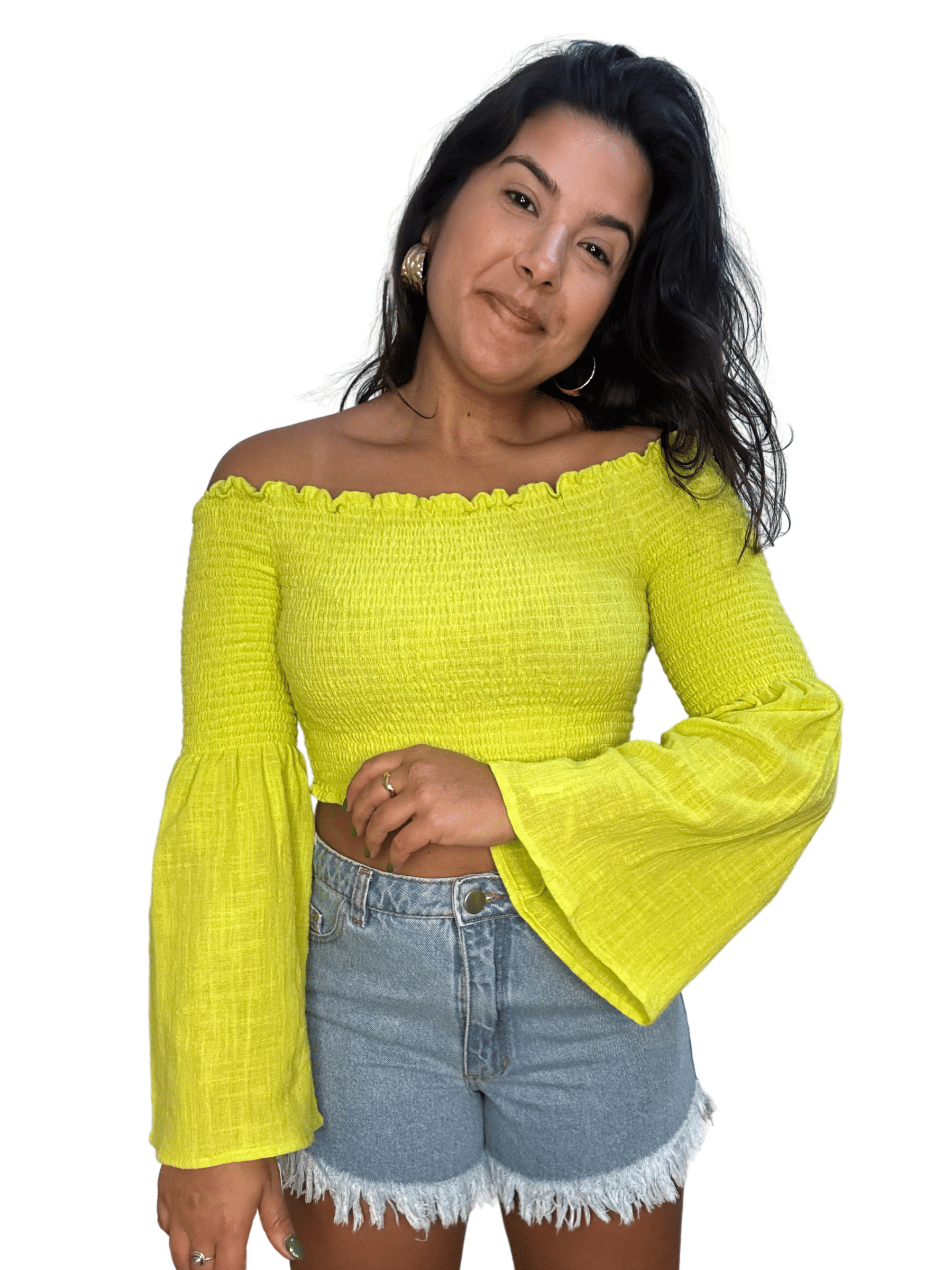 Blusa Groovy - Verde Limão