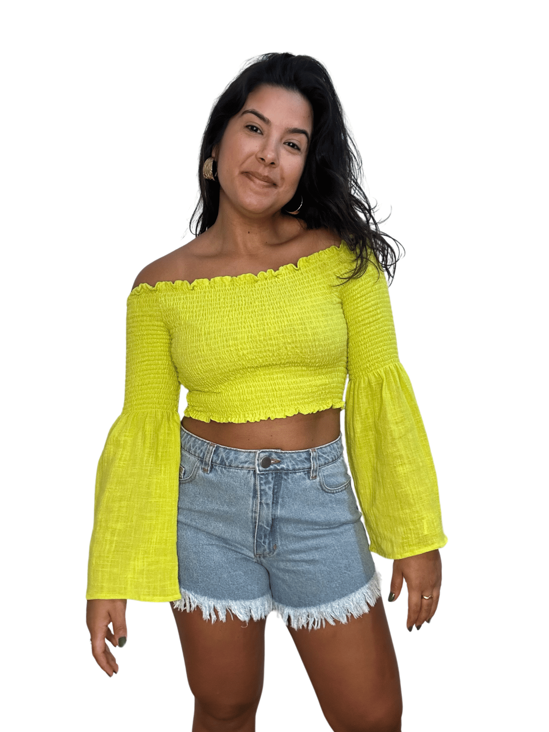 Blusa Groovy - Verde Limão