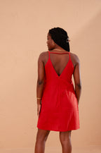 Vestido Natu Linho - Terra