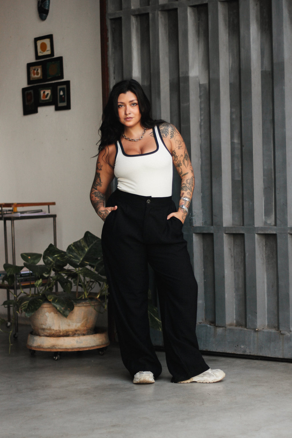 Calça Alfaiataria Essence - Preta