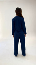 Conjunto Moletinho - Azul Marinho