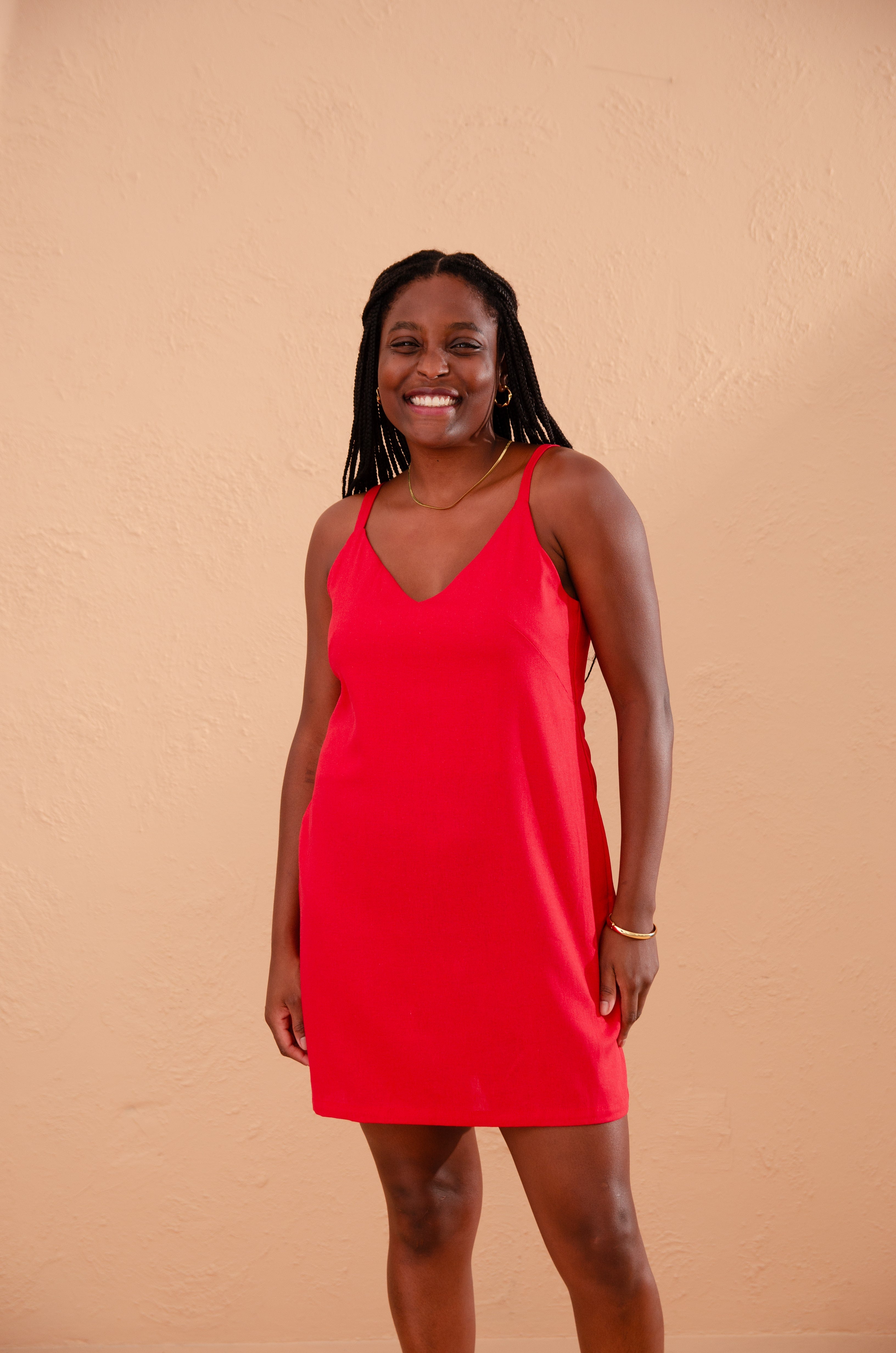 Vestido Natu Linho - Terra