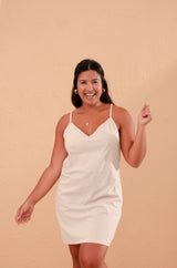 Vestido Natu Linho - Natural