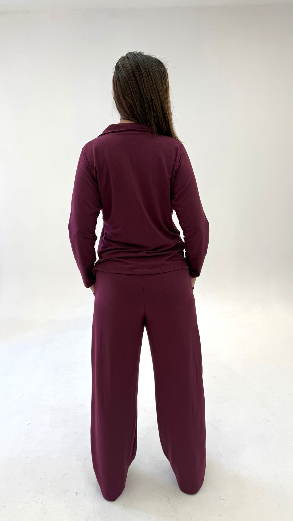 Calça Moletinho - Bordô