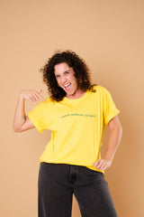 Camiseta Vamos Mulherar os Bares - Amarela