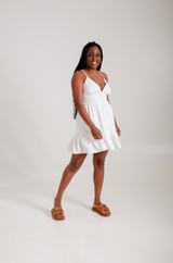 Vestido Curto Verano - Branco