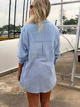 Camisão Levíssimo Brisa - Azul Pastel