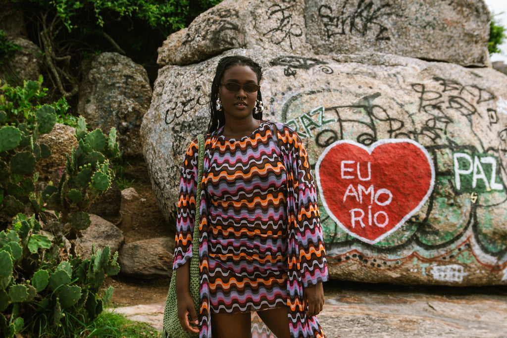 Conjunto Chemise + Vestido - Rio 70