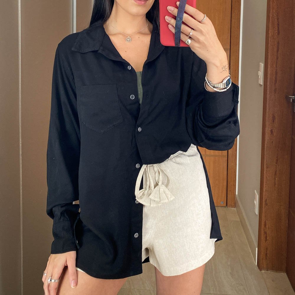 Shortinho Linho - Natural