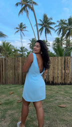 Vestido Brisa  - Azul Bebê