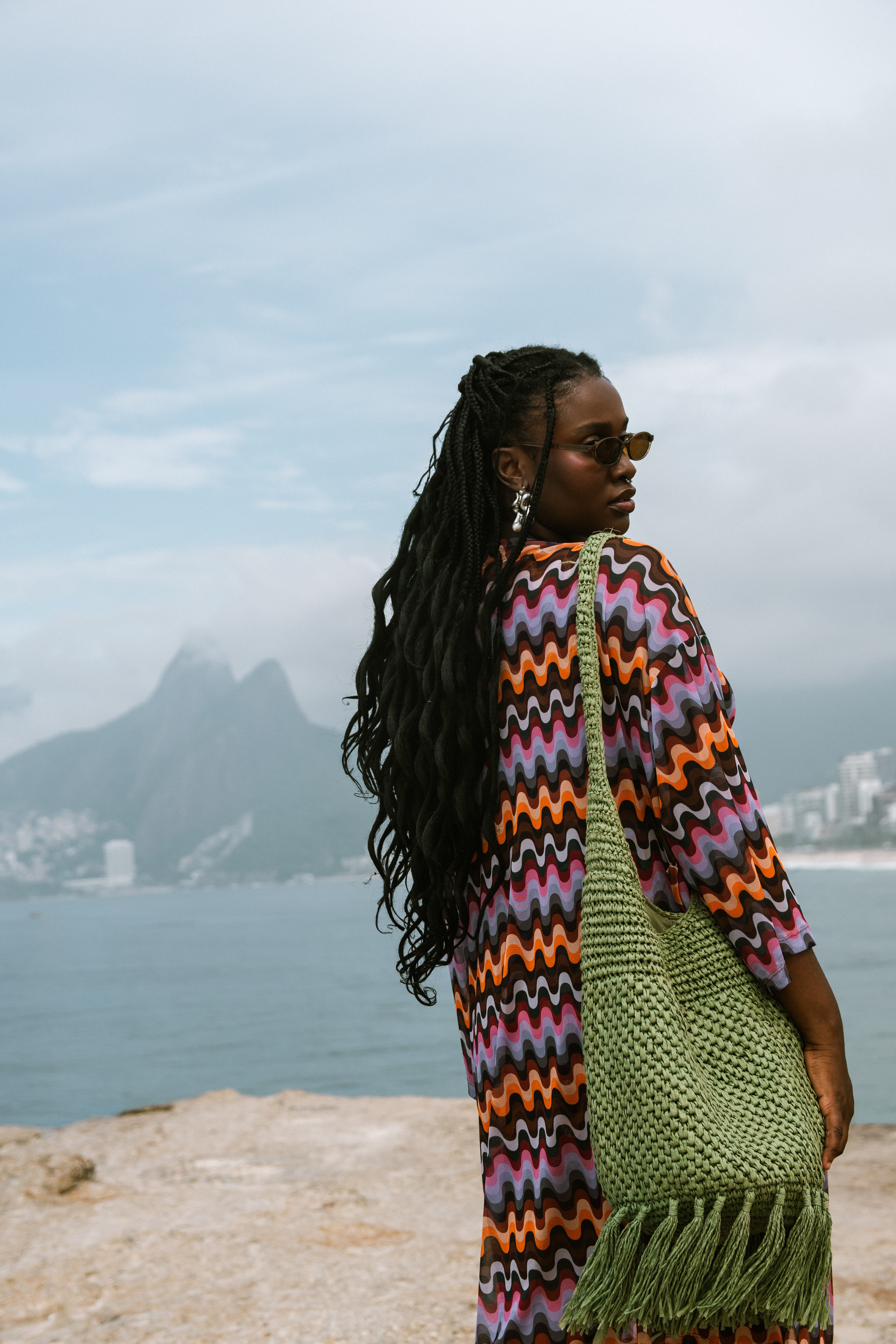Vestido Curto Drapeado Tule - Rio 70