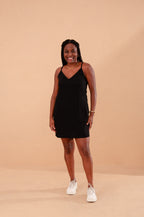 Kit Vestido Natu - Verde Militar e Preto