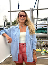 Camisão Levíssimo Brisa - Azul Pastel