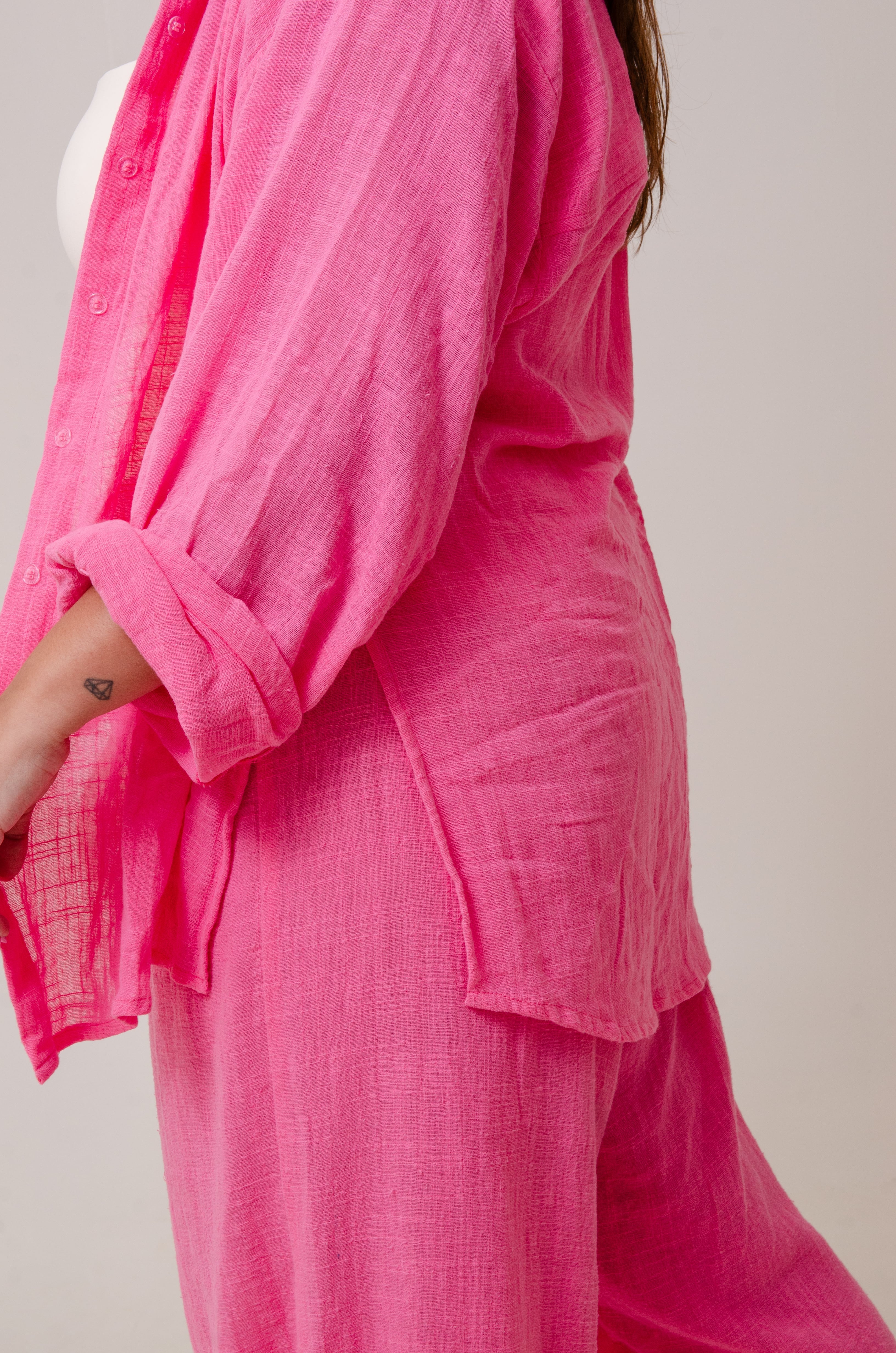 Conjunto Calça Levíssima + Camisão Levíssimo - Rosa