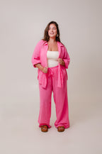 Conjunto Calça Levíssima + Camisão Levíssimo - Rosa