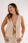Blusa Poente - Areia