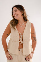 Blusa Poente - Areia