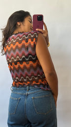 Blusa Tule Assimétrica - Rio 70