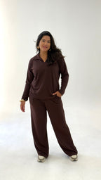 Conjunto Moletinho - Marrom