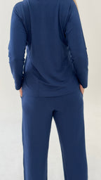 Conjunto Moletinho - Azul Marinho