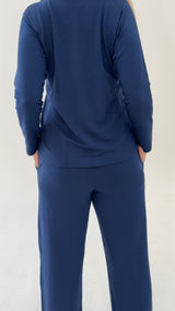 Conjunto Moletinho - Azul Marinho