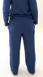 Calça Moletinho - Azul Marinho