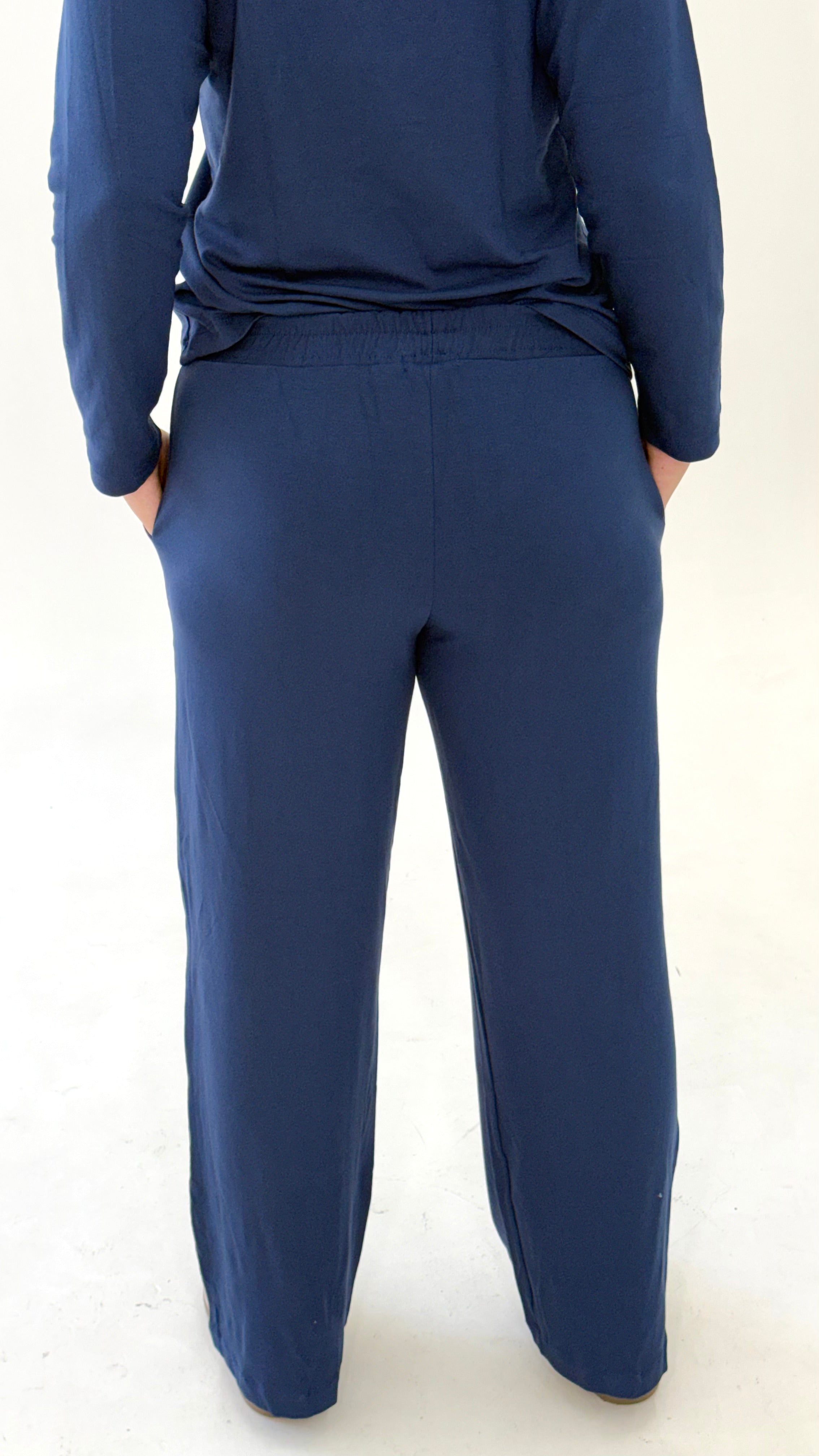 Calça Moletinho - Azul Marinho