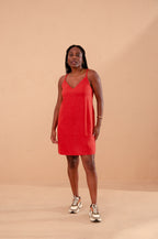 Vestido Natu Linho - Terra