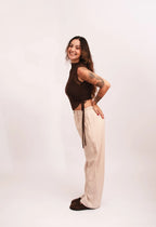 Calça Alfaiataria Essence - Areia