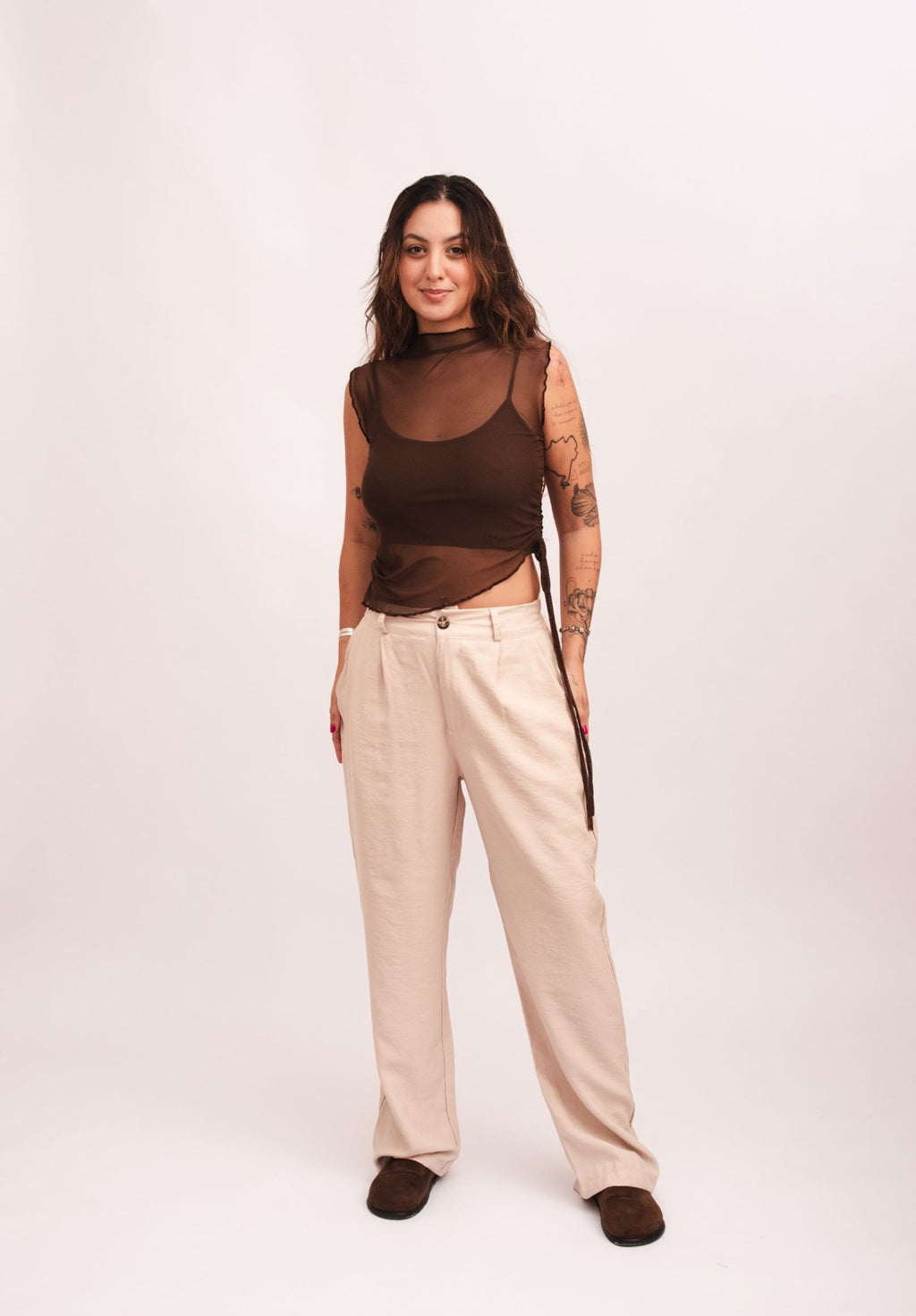 Calça Alfaiataria Essence - Areia
