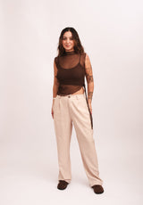 Calça Alfaiataria Essence - Areia