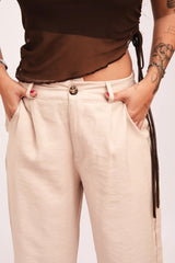 Calça Alfaiataria Essence - Areia