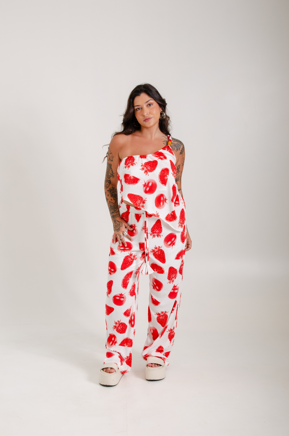 Calça Pantalona - Fruta da Estação