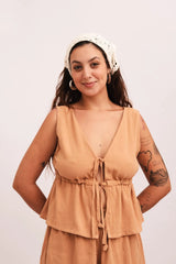 Conjunto Belize - Caramelo