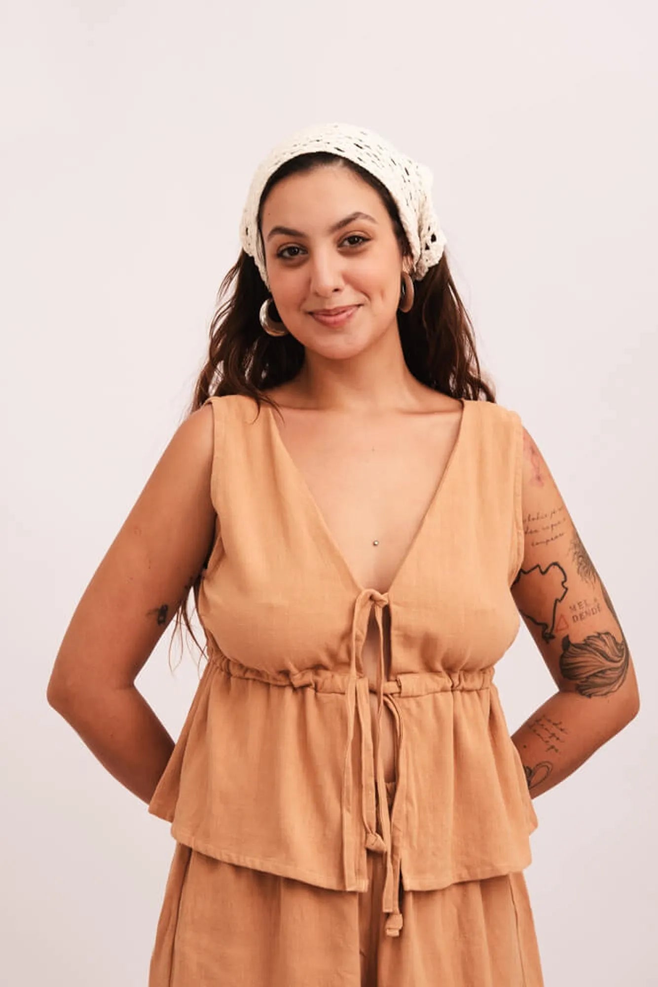 Conjunto Belize - Caramelo