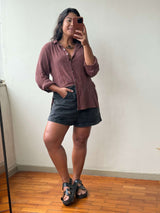 Short Jeans Elástico - Black Jeans