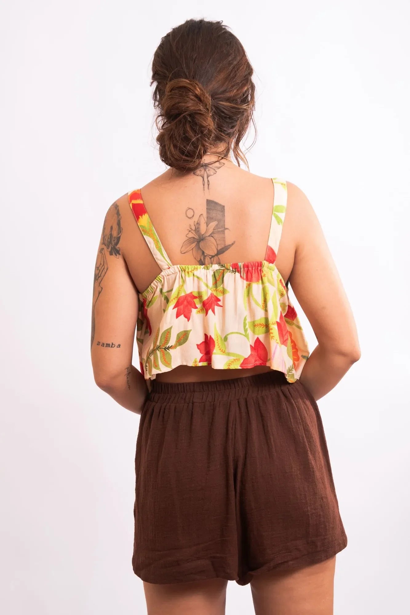 Blusa Cropped - Tropicana