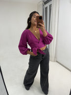 Blusa Paulinha - Uva