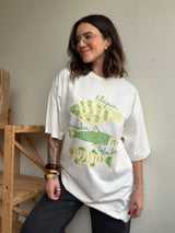 Camiseta over Peixes - Verde