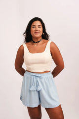 Short Belize - Azul claro
