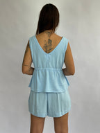 Short Belize - Azul claro