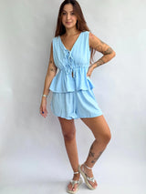 Short Belize - Azul claro