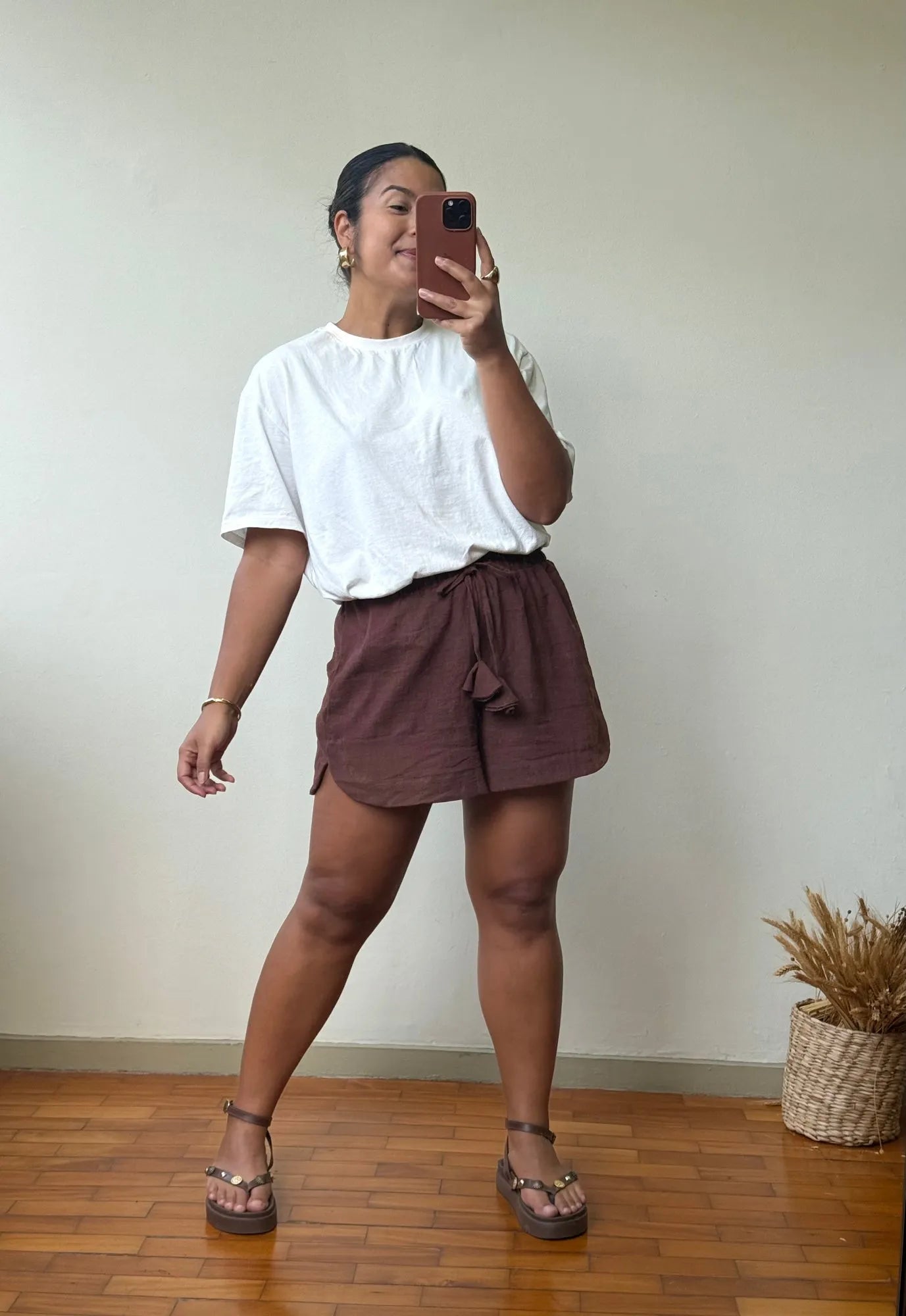 Short levíssimo 2.0 - Marrom